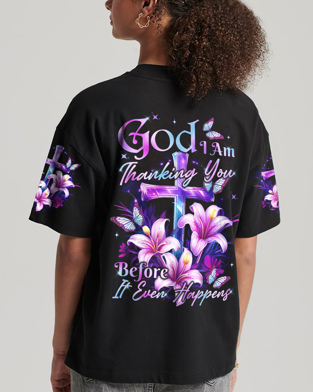 Thanking God Women's All Over Print Shirt - Tytd1210233, easychoo.com