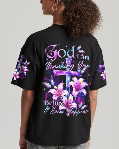 Thanking God Women's All Over Print Shirt - Tytd1210233, easychoo.com