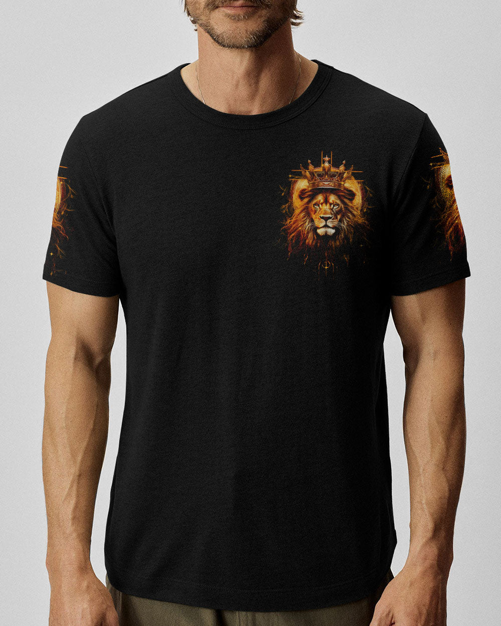 Jesus Is The Best Lion Men's All Over Print Shirt - Ty2806231, easychoo.com