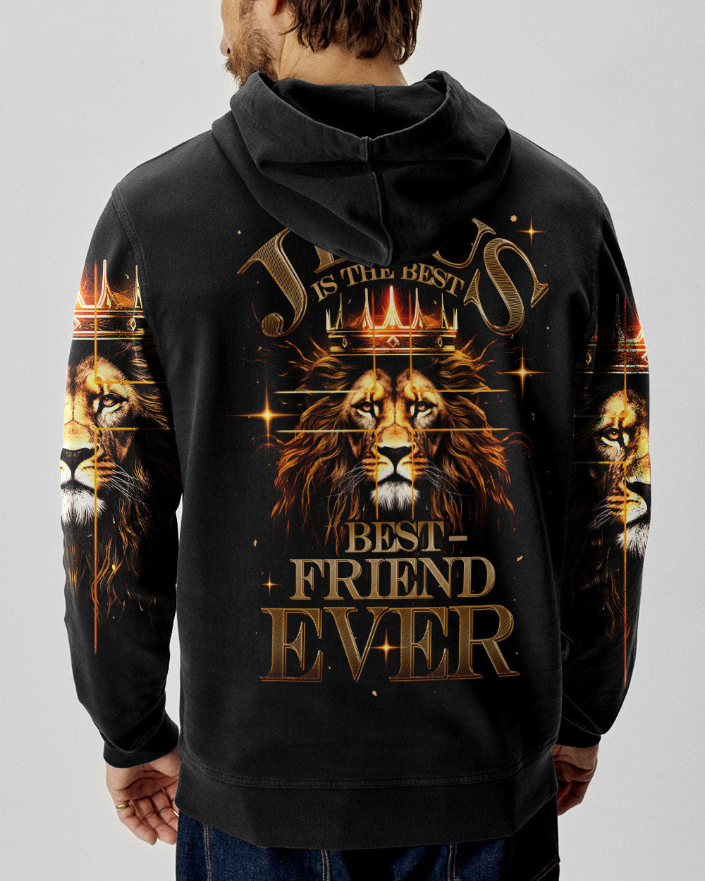 Jesus Is The Best Lion Men's All Over Print Shirt - Ty2806231, easychoo.com