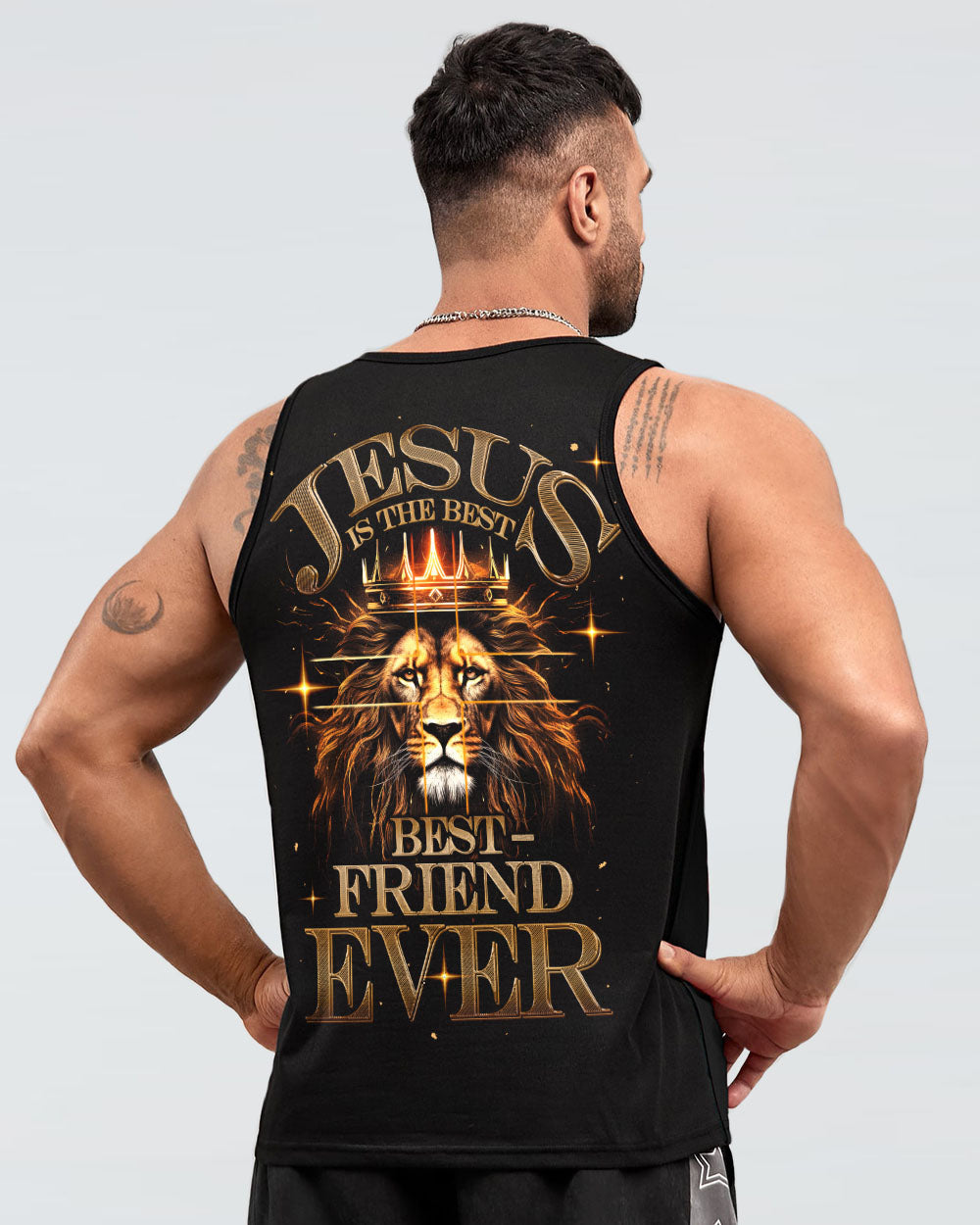 Jesus Is The Best Lion Men's All Over Print Shirt - Ty2806231, easychoo.com