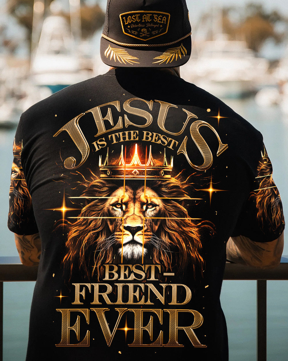 Jesus Is The Best Lion Men's All Over Print Shirt - Ty2806231, easychoo.com