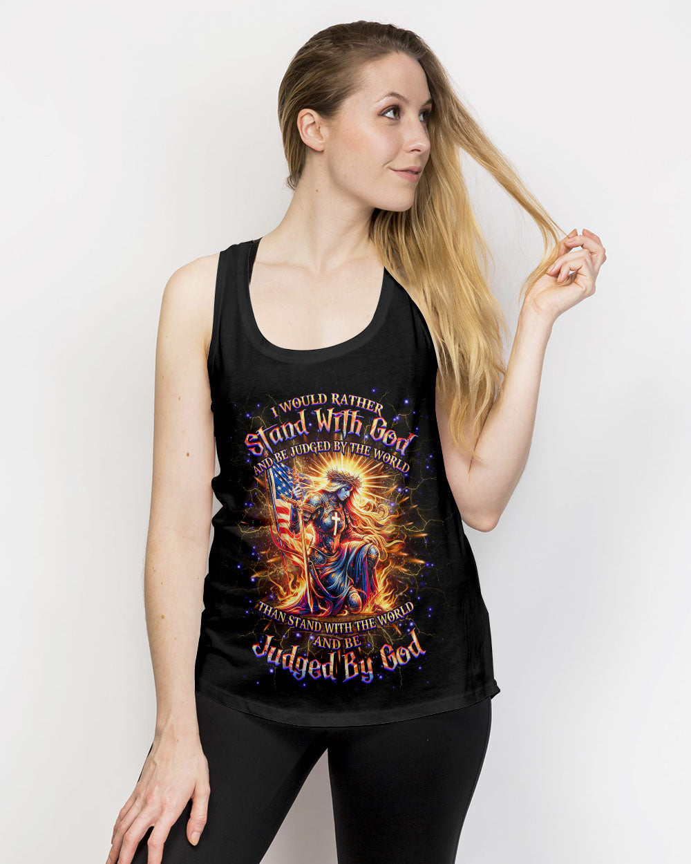 I Would Rather Stand With God Women's All Over Print Shirt - Yhhg1705243, easychoo.com