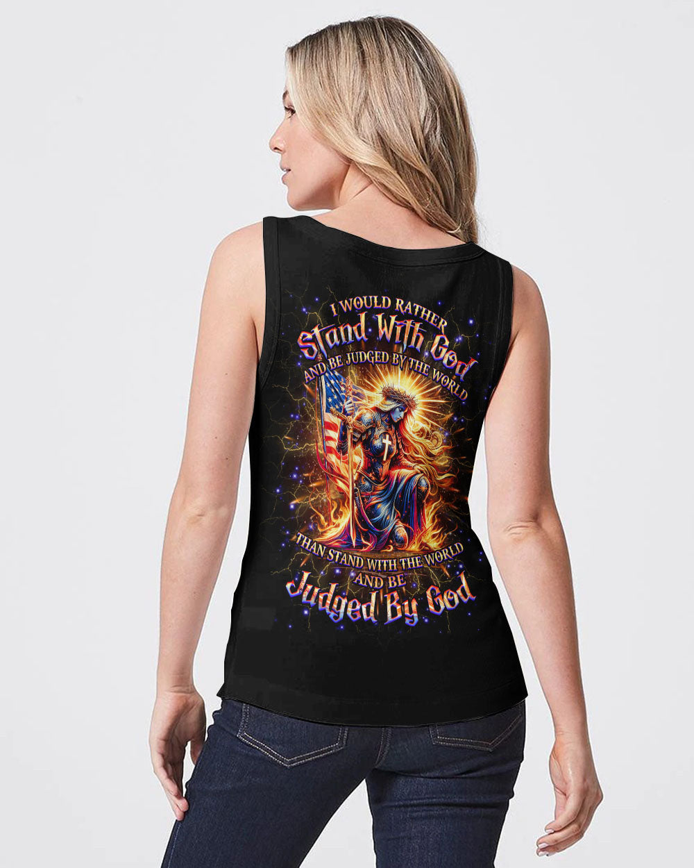 I Would Rather Stand With God Women's All Over Print Shirt - Yhhg1705243, easychoo.com