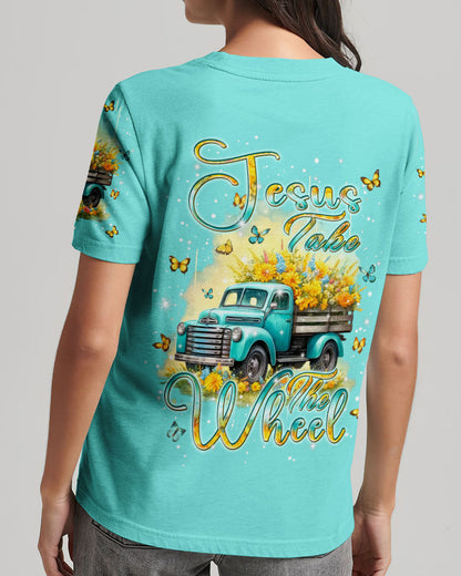 Jesus Take The Wheel Women's All Over Print Shirt - Tlpq0405242, easychoo.com