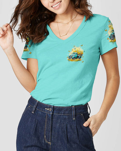 Jesus Take The Wheel Women's All Over Print Shirt - Tlpq0405242, easychoo.com