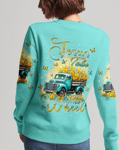 Jesus Take The Wheel Women's All Over Print Shirt - Tlpq0405242, easychoo.com
