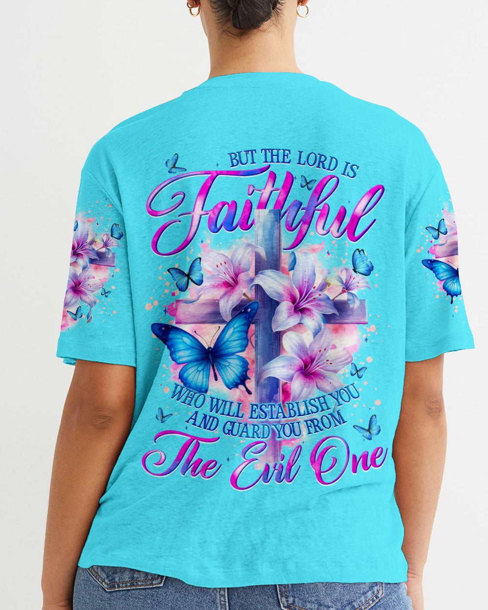 But The Lord Is Faithful Women's All Over Print Shirt - Tyqy2705242, easychoo.com