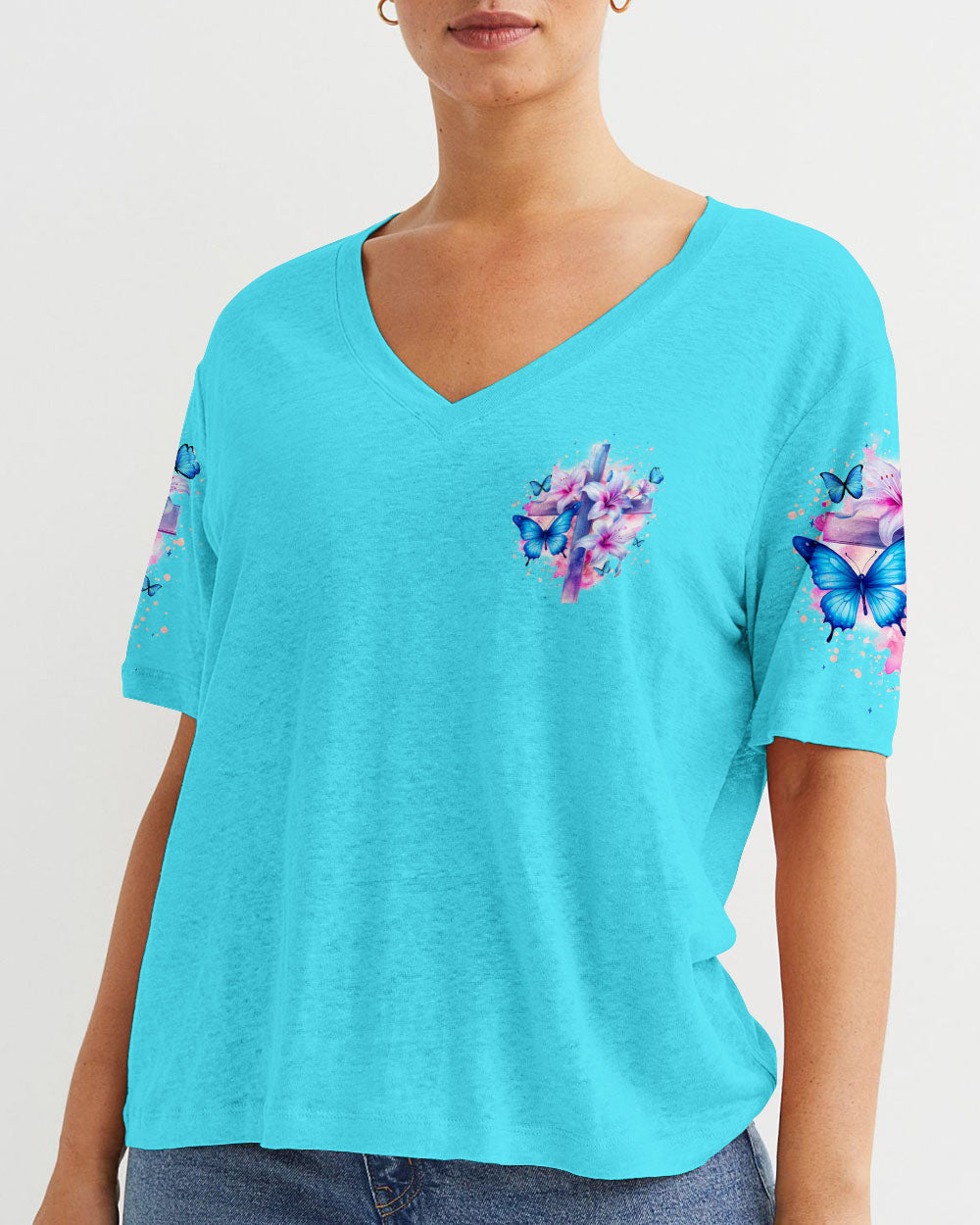 But The Lord Is Faithful Women's All Over Print Shirt - Tyqy2705242, easychoo.com