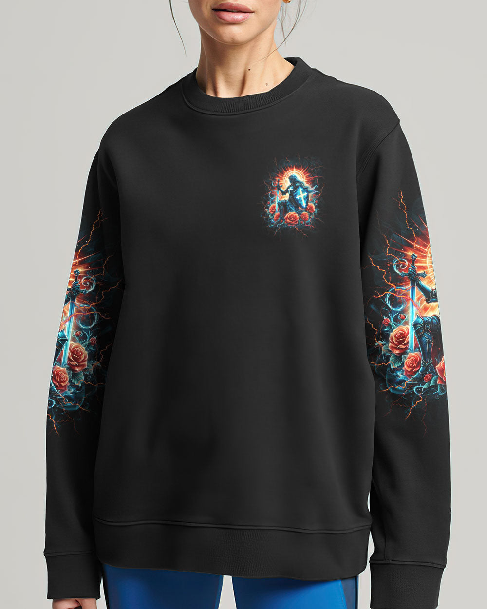 The Jesus Inside Me Is Stronger Women's All Over Print Shirt - Yhkd2105241, easychoo.com