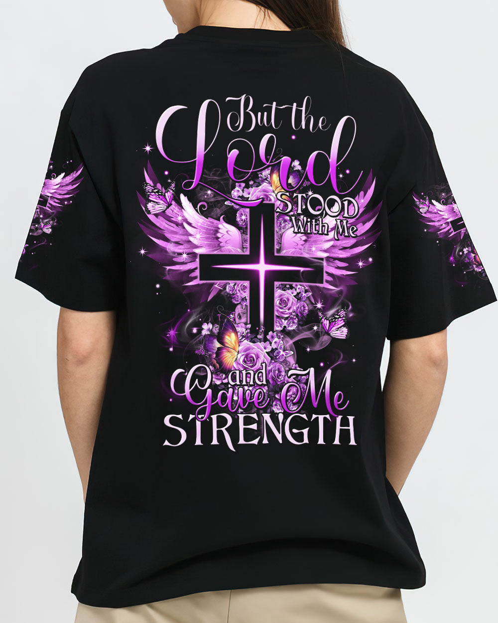 Lord Stood With Me Women's All Over Print Shirt - Tytm1604242, easychoo.com