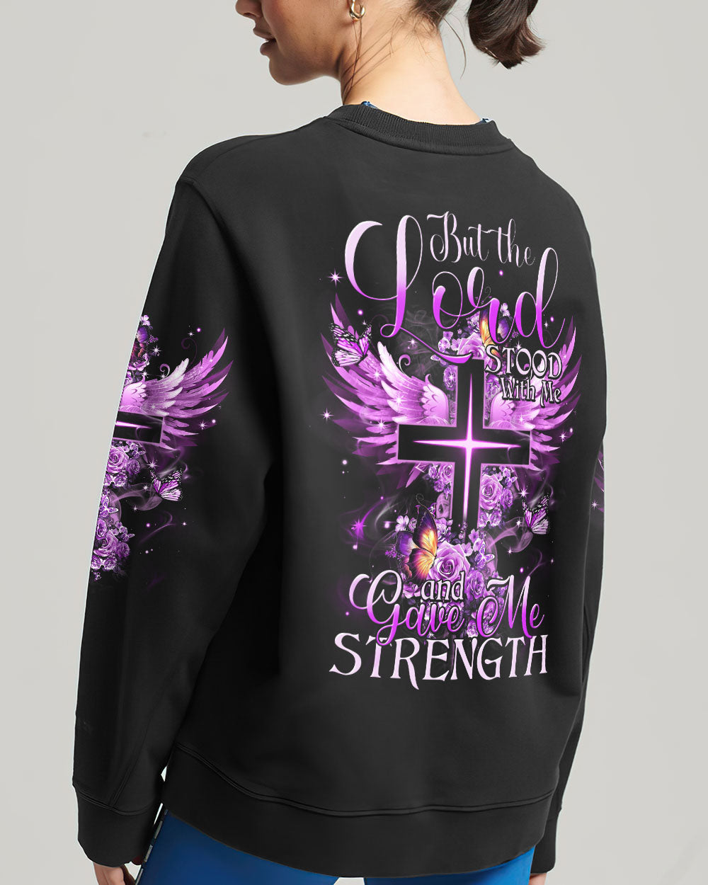 Lord Stood With Me Women's All Over Print Shirt - Tytm1604242, easychoo.com