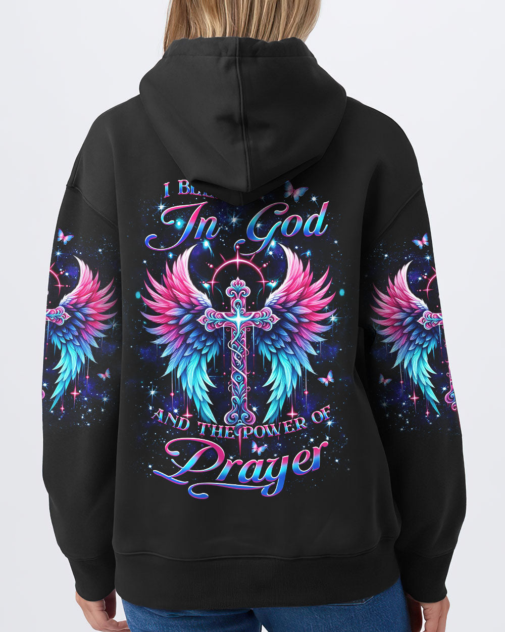 I Believe In God Women's All Over Print Shirt - Yhkd1305244, easychoo.com