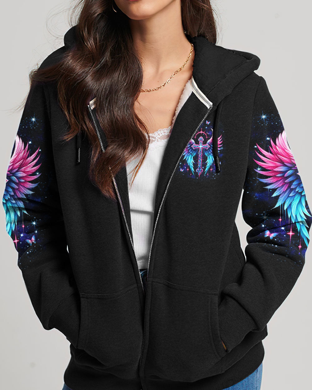 I Believe In God Women's All Over Print Shirt - Yhkd1305244, easychoo.com