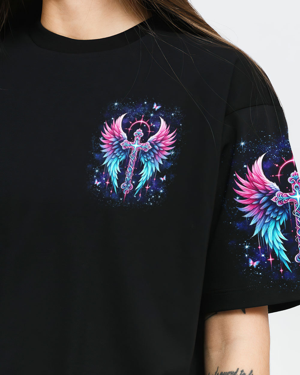 I Believe In God Women's All Over Print Shirt - Yhkd1305244, easychoo.com