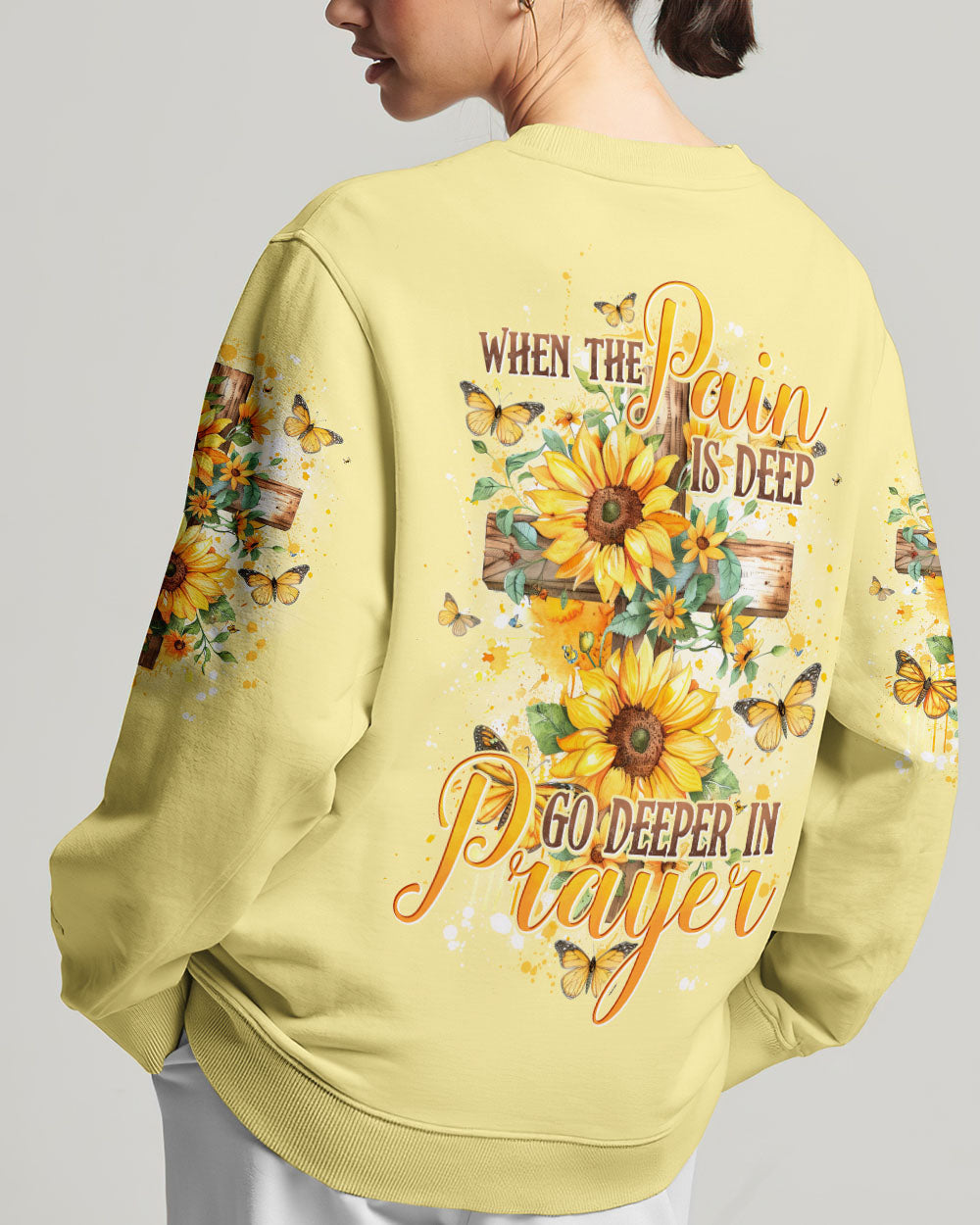 Go Deeper In Prayer Women's All Over Print Shirt - Tytd1504242, easychoo.com