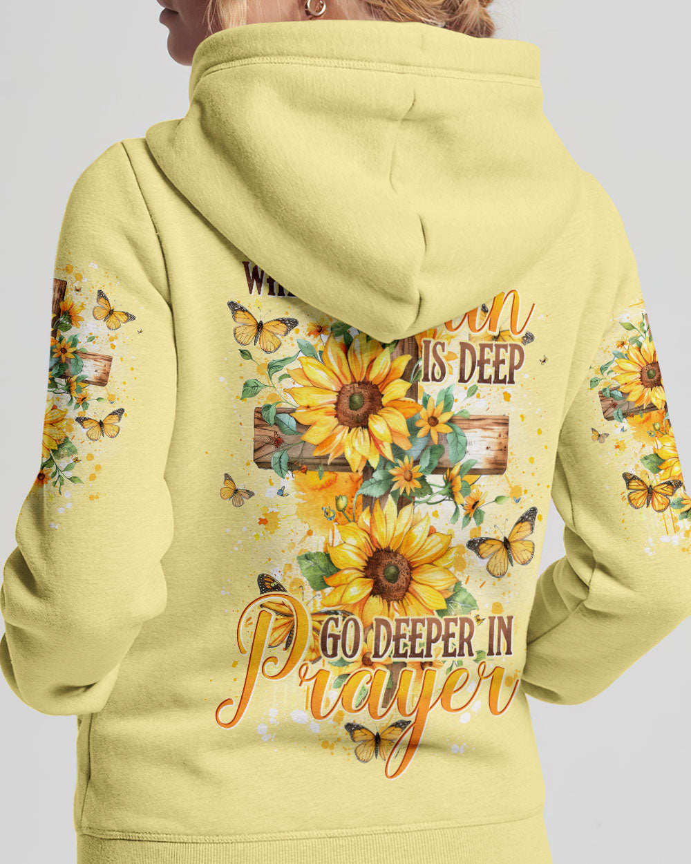 Go Deeper In Prayer Women's All Over Print Shirt - Tytd1504242, easychoo.com