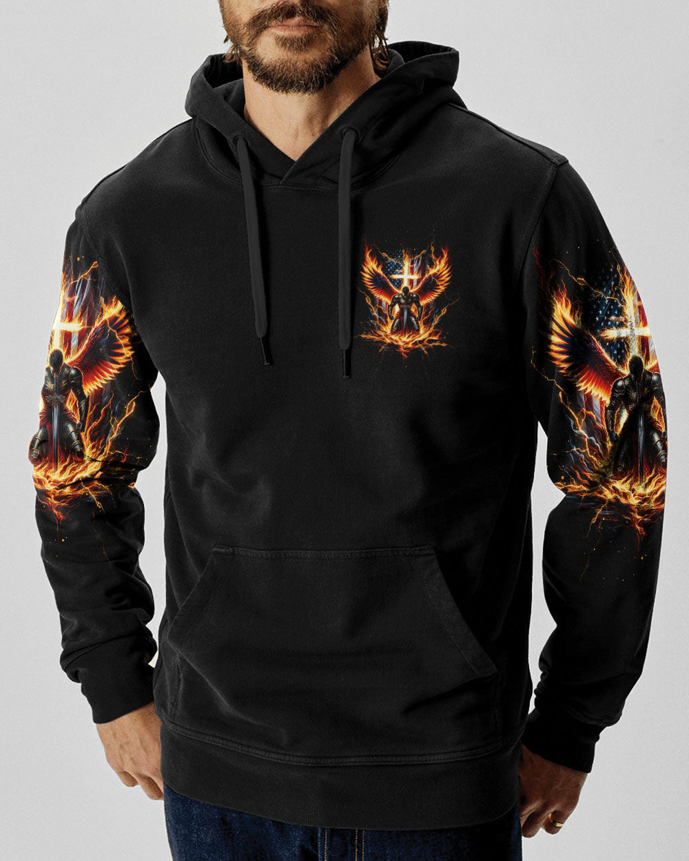 The Devil Saw Me With My Head Down Warrior Men's All Over Print Shirt - Tltw0605246, easychoo.com