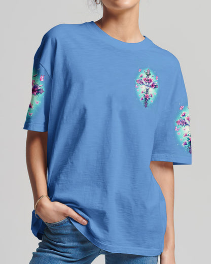 Jesus Is My Shelter Women's All Over Print Shirt - Tyqy2504243, easychoo.com