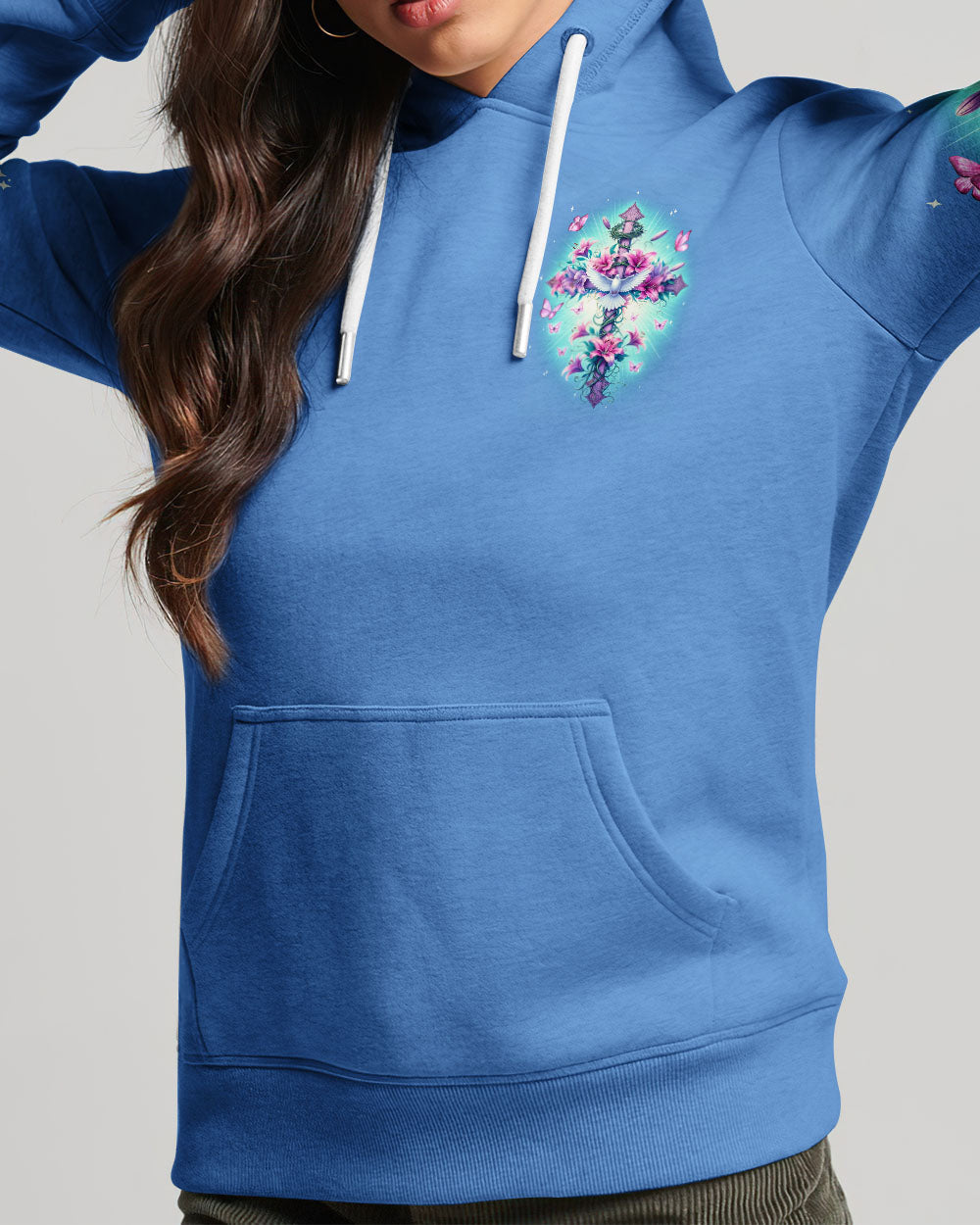 Jesus Is My Shelter Women's All Over Print Shirt - Tyqy2504243, easychoo.com