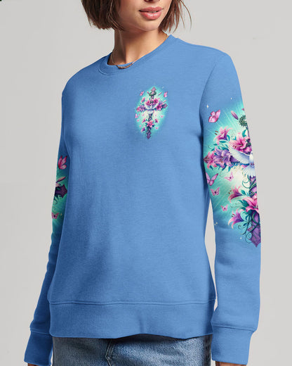 Jesus Is My Shelter Women's All Over Print Shirt - Tyqy2504243, easychoo.com