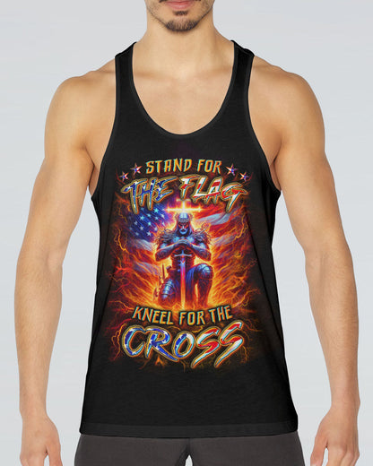 Stand For The Flag Kneel For The Cross Men's All Over Print Shirt - Yhln2005244, easychoo.com