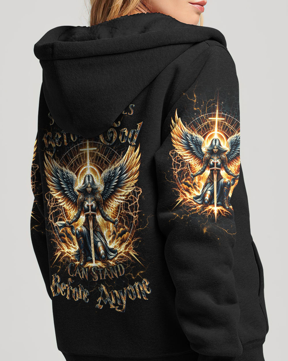 She Who Kneels Before God Women's All Over Print Shirt - Yhdu2802243, easychoo.com