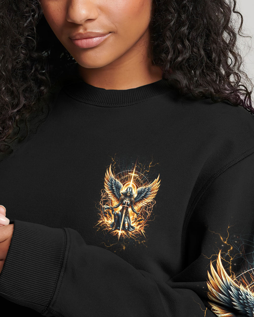 She Who Kneels Before God Women's All Over Print Shirt - Yhdu2802243, easychoo.com