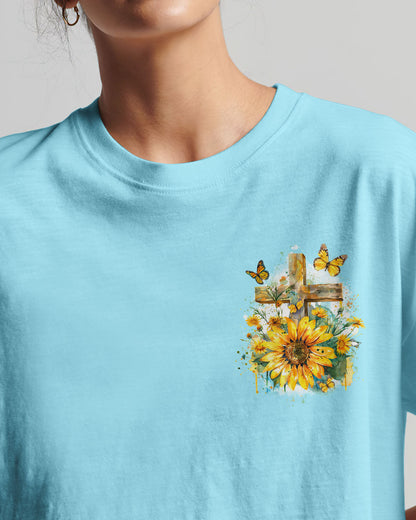 Blessed Is She Who Has Believed Women's All Over Print Shirt - Tytd0804243, easychoo.com