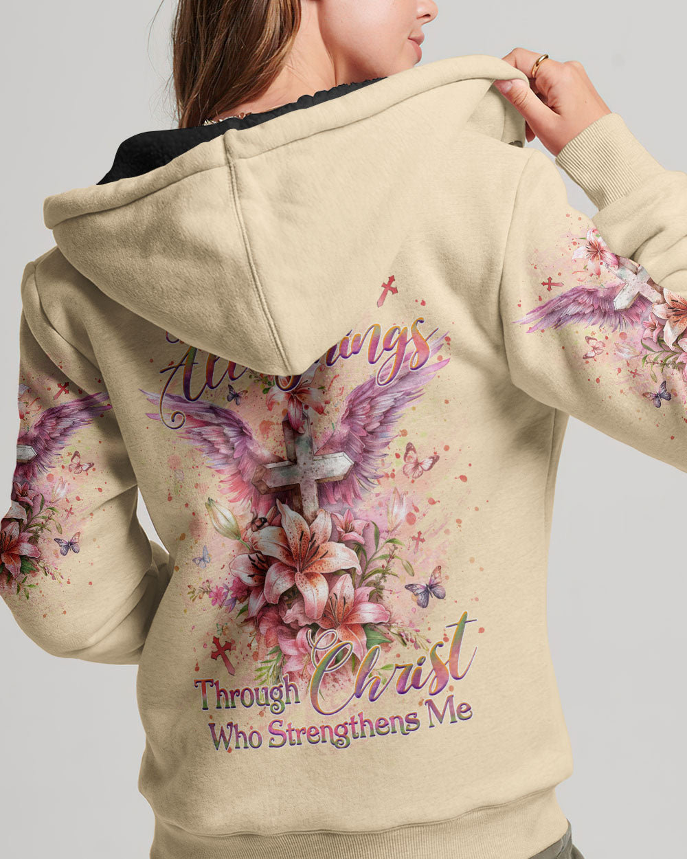 I Can Do All Things Women's All Over Print Shirt - Yhdu1603243, easychoo.com