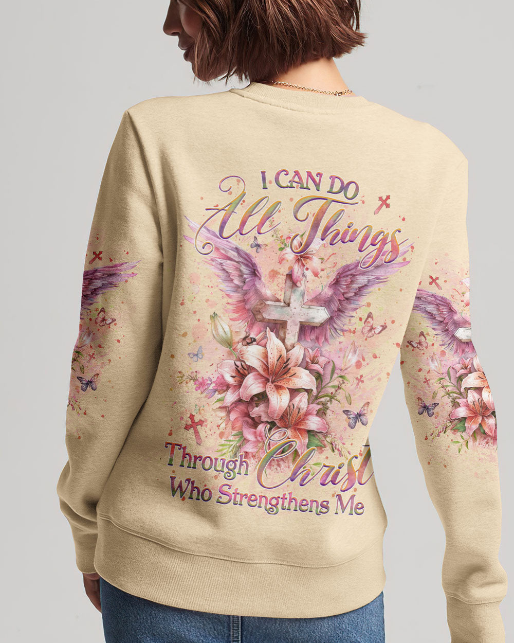 I Can Do All Things Women's All Over Print Shirt - Yhdu1603243, easychoo.com