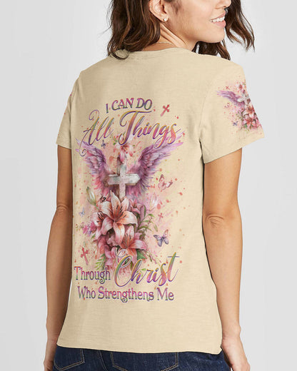I Can Do All Things Women's All Over Print Shirt - Yhdu1603243, easychoo.com