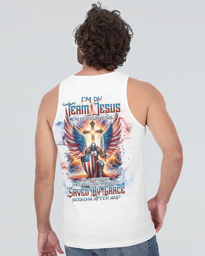 I'm On Team Jesus Warrior Men's All Over Print Shirt - Tlnt0603244, easychoo.com