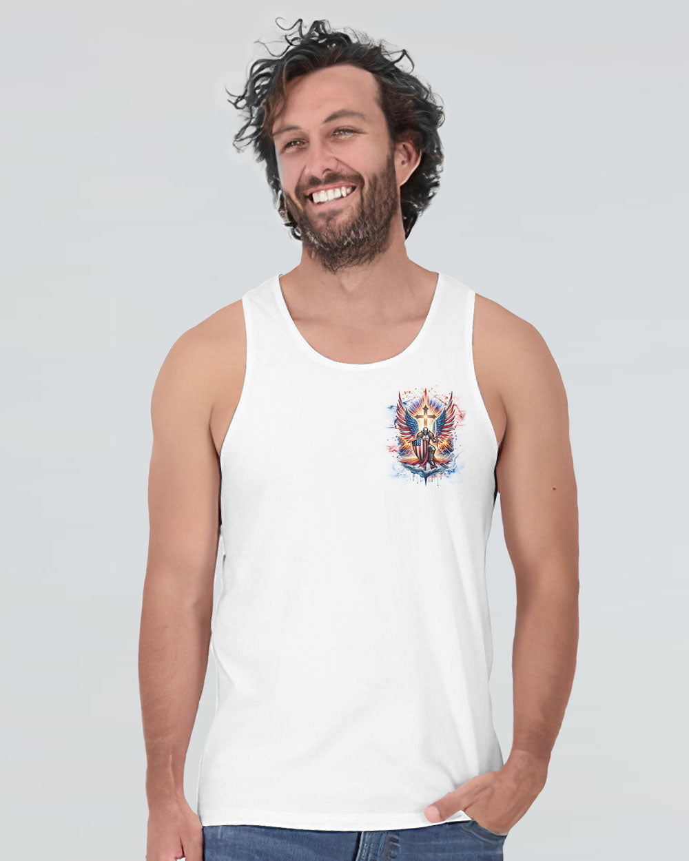 I'm On Team Jesus Warrior Men's All Over Print Shirt - Tlnt0603244, easychoo.com