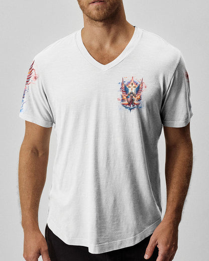 I'm On Team Jesus Warrior Men's All Over Print Shirt - Tlnt0603244, easychoo.com