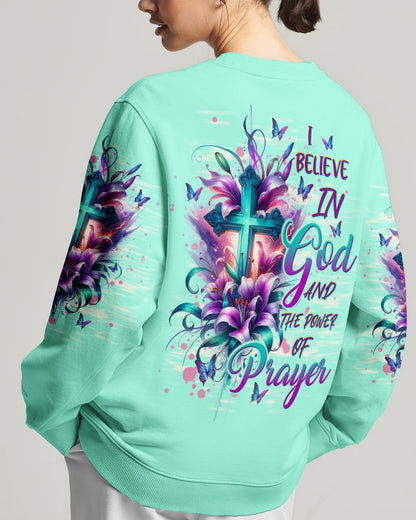 I Believe In God Women's All Over Print Shirt - Tltw2311234, easychoo.com