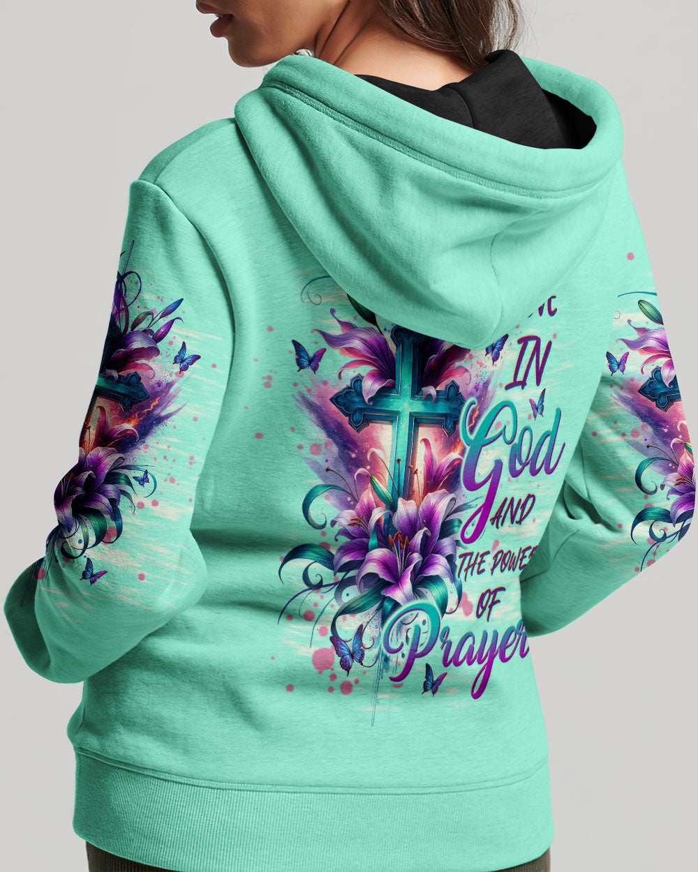 I Believe In God Women's All Over Print Shirt - Tltw2311234, easychoo.com