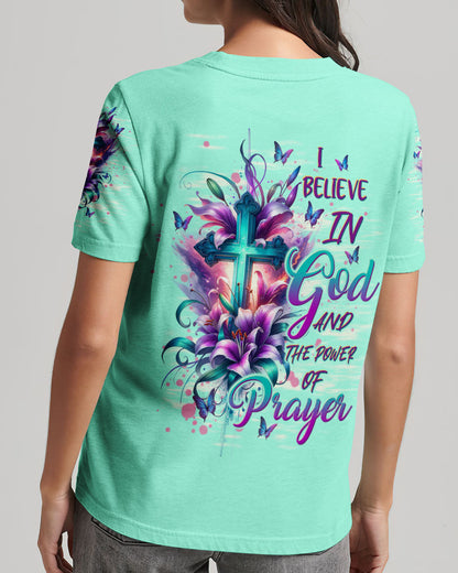 I Believe In God Women's All Over Print Shirt - Tltw2311234, easychoo.com