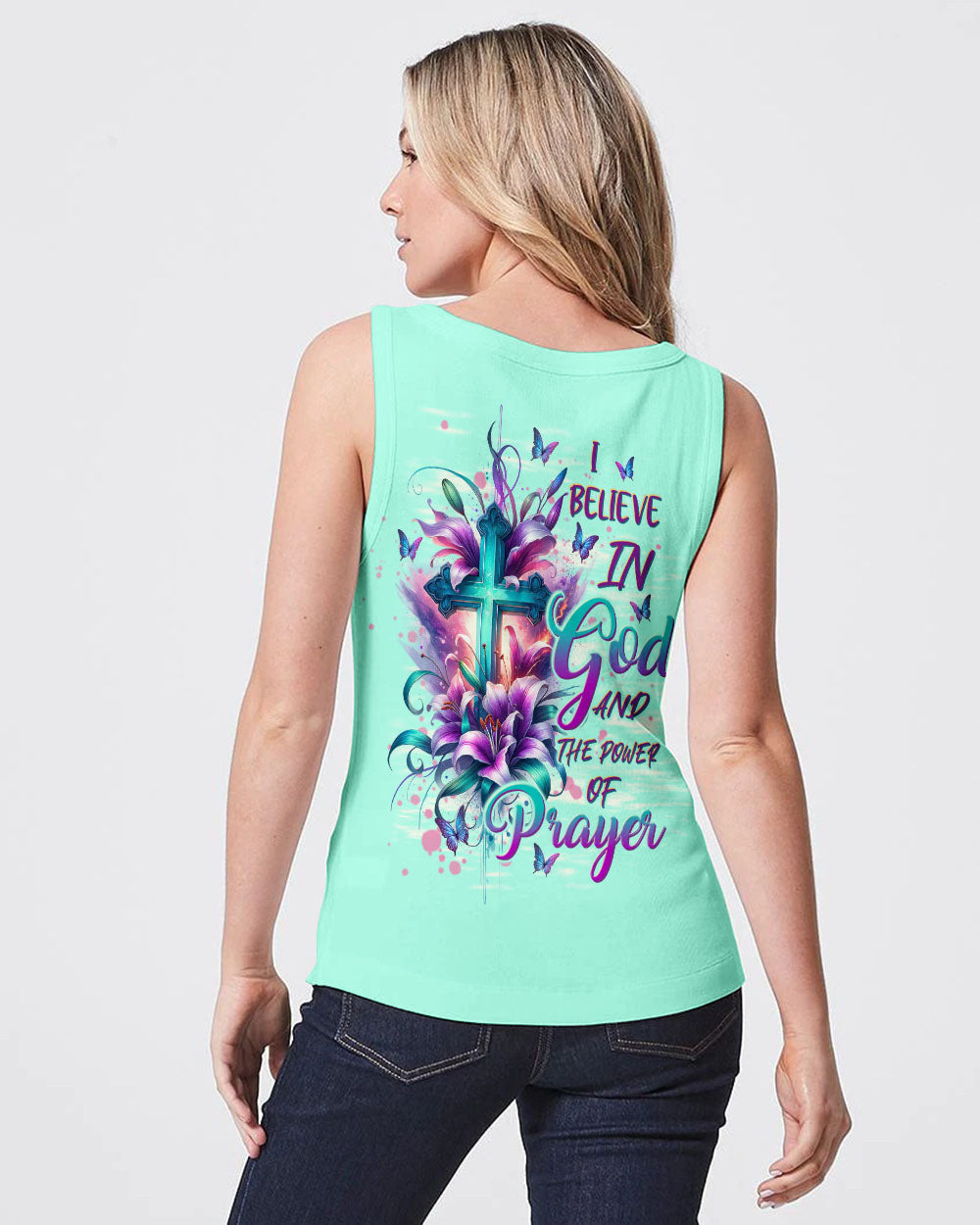 I Believe In God Women's All Over Print Shirt - Tltw2311234, easychoo.com