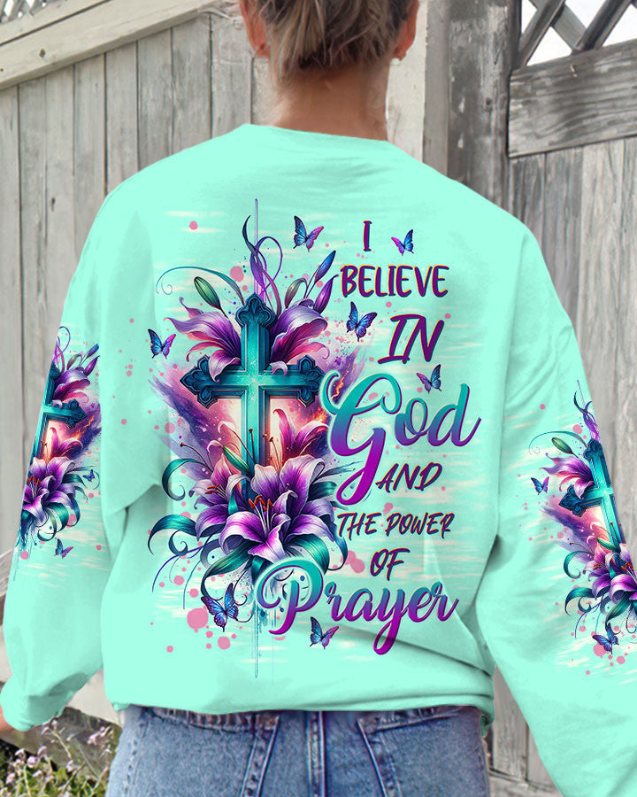 I Believe In God Women's All Over Print Shirt - Tltw2311234, easychoo.com
