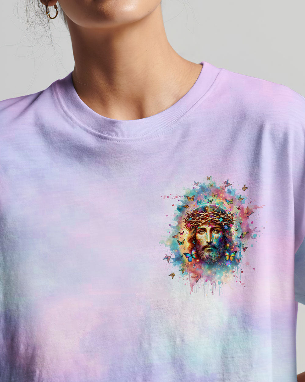 Way Maker Miracle Worker Jesus Watercolor Women's All Over Print Shirt - Tltw2711233, easychoo.com