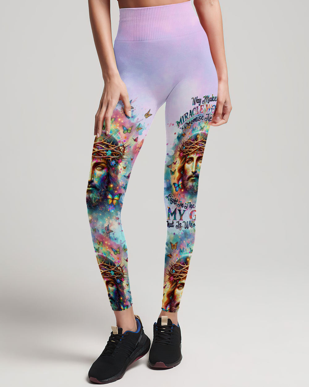 Way Maker Miracle Worker Jesus Watercolor Women's All Over Print Shirt - Tltw2711233, easychoo.com