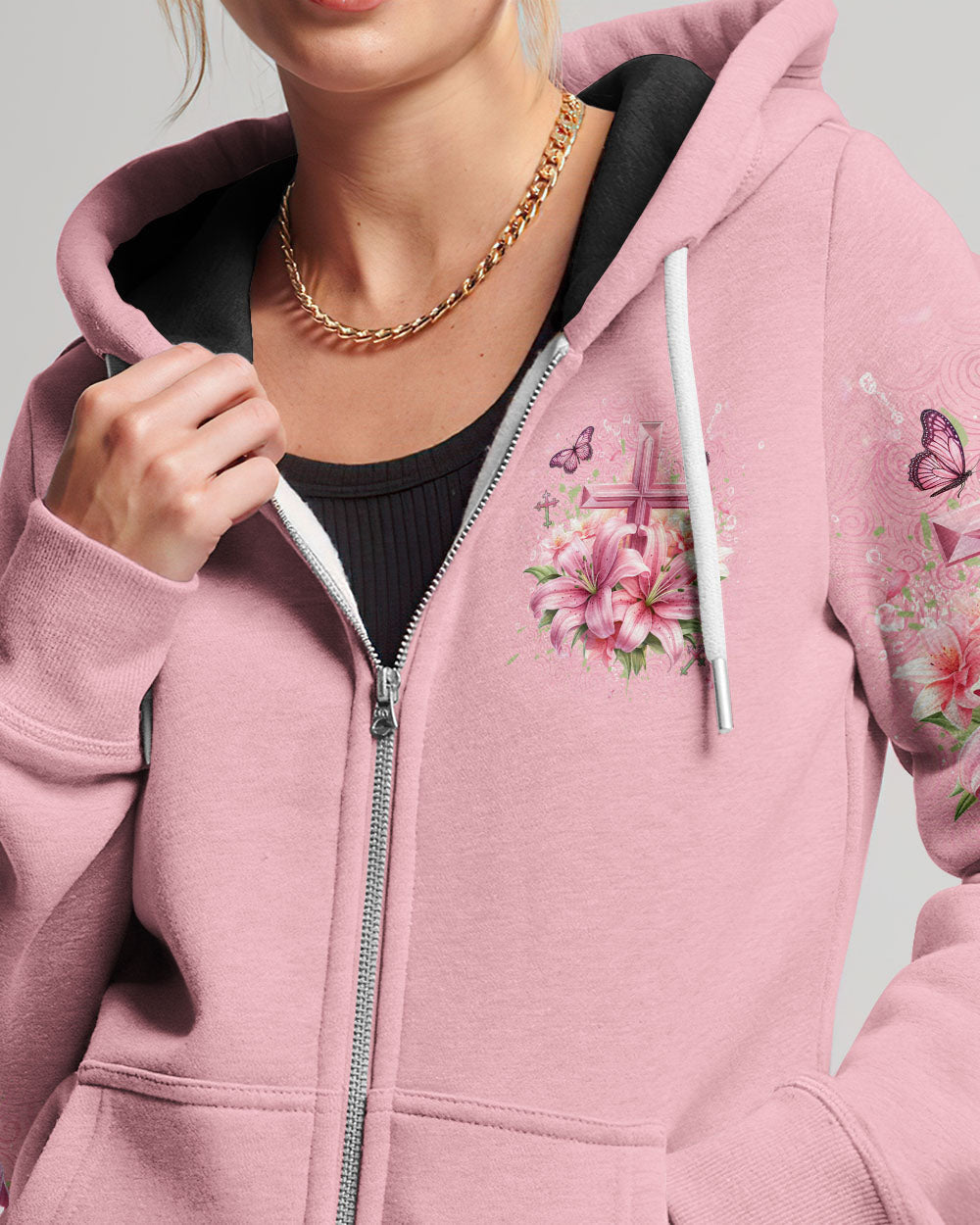 This Girl Loves Jesus Women's All Over Print Shirt - Yhdu2912233, easychoo.com