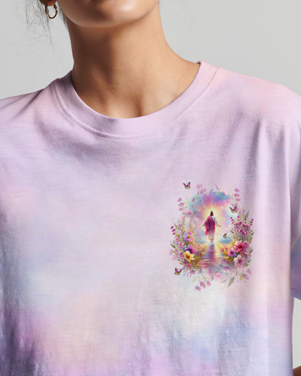 I Believe In God Walking On Water Women's All Over Print Shirt - Tltw0112234, easychoo.com