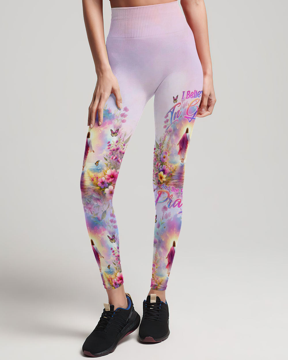 I Believe In God Walking On Water Women's All Over Print Shirt - Tltw0112234, easychoo.com