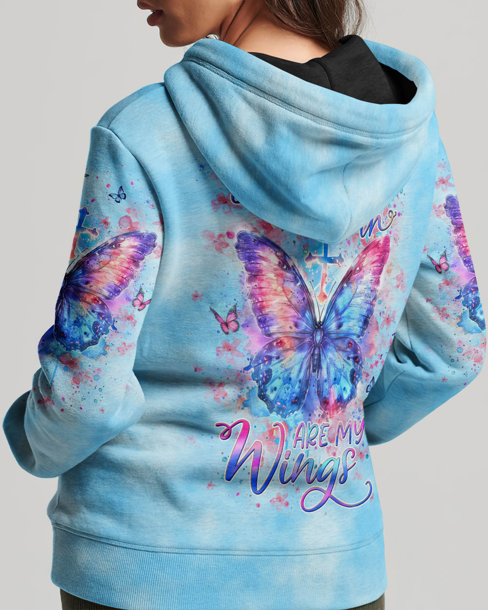 Hope And Faith Are My Wings Women's All Over Print Shirt - Yhdu1803245, easychoo.com