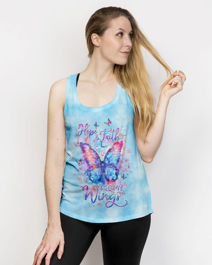 Hope And Faith Are My Wings Women's All Over Print Shirt - Yhdu1803245, easychoo.com
