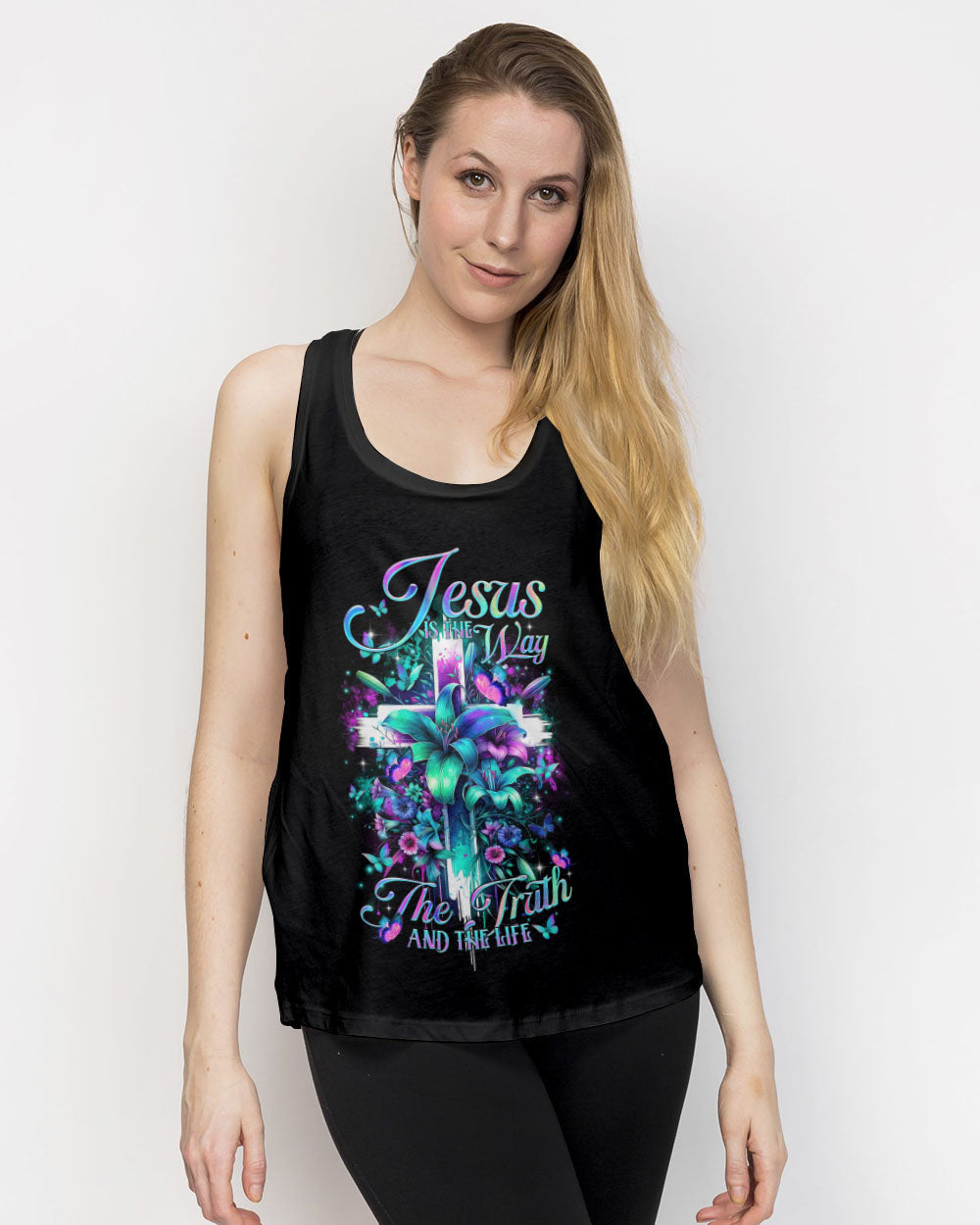 Jesus Is The Way Women's All Over Print Shirt - Tltr1501242, easychoo.com