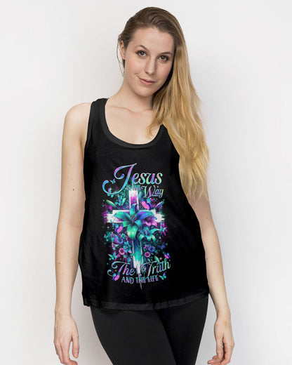 Jesus Is The Way Women's All Over Print Shirt - Tltr1501242, easychoo.com