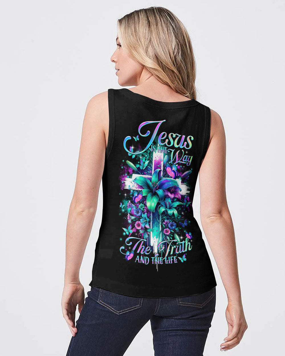 Jesus Is The Way Women's All Over Print Shirt - Tltr1501242, easychoo.com